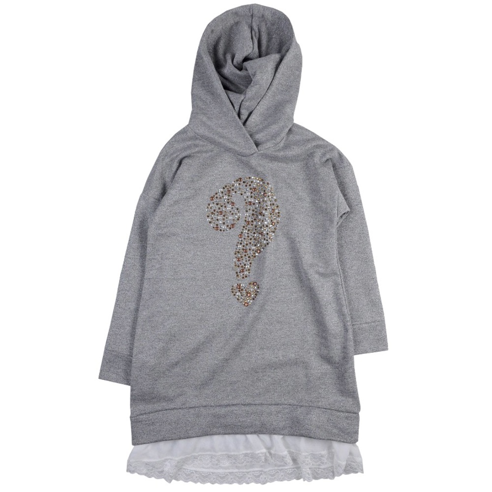 MonnaLisa Sweater Dress Gray New